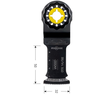 Starlock Multitool invalzaagblad voor hout 32x50mm