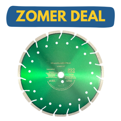 De ultieme diamantschijf 300mm voor beton / abrasive - Zomer Deal