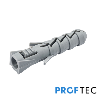 Proftec universeelplug 6,0x30mm nylon - per 100 stuks